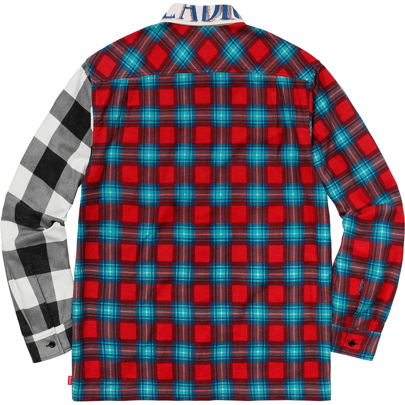 MLK Zip Up Flannel Shirt view 3